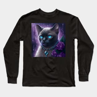 Glowing Burmese Long Sleeve T-Shirt